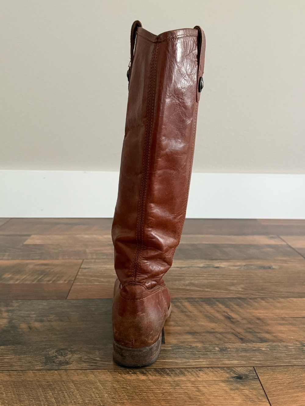 Frye Melissa Button Boots in Cognac - Picture 4 of 12